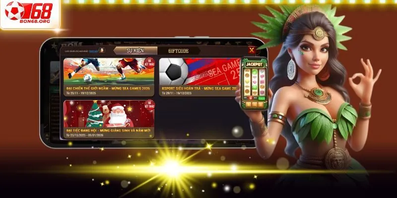 Khuyến mại bon68 dành cho hội viên mới